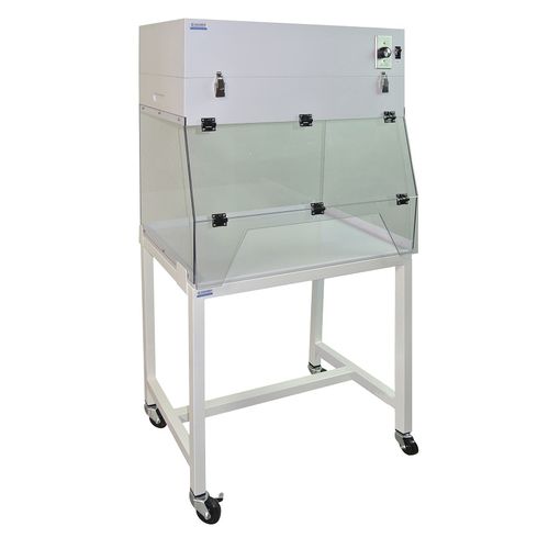 Sorbonne de laboratoire - 1100-2-F - Cleatech LLC - de paillasse / à recirculation sans raccordement
