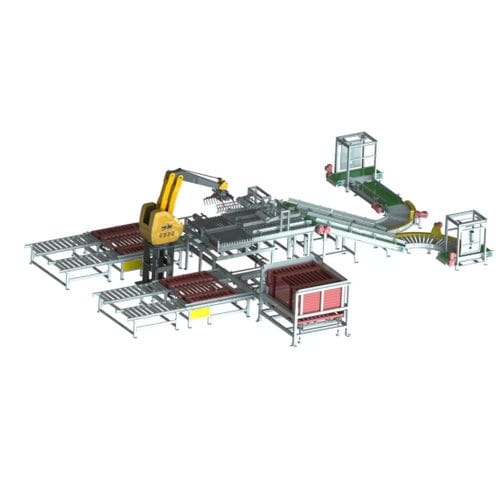 Ligne de conditionnement pour l'industrie agroalimentaire - Beijing Cyberrobot Technology Co., Ltd. - pour l'industrie de la boisson / pour produits alimentaires / de boisson