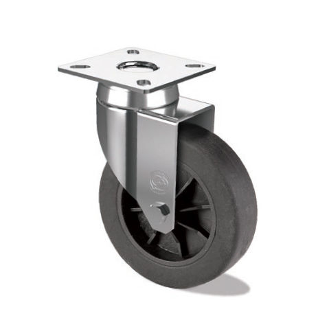 Roulette pivotante - FG S5X GP - Tecno Ruote Group Srl - à platine / pour faible charge / pour meuble