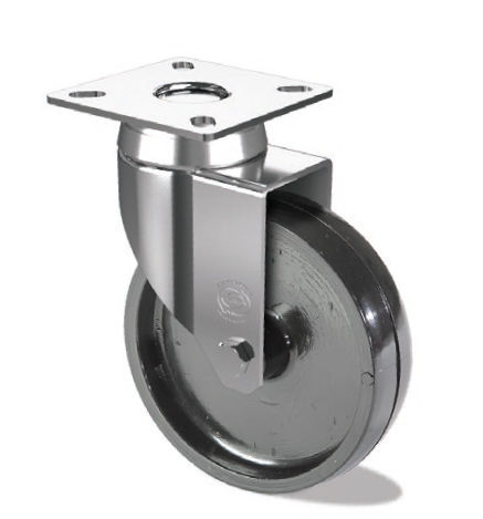 Roulette pivotante - FP S5X GP - Tecno Ruote Group Srl - à platine / à roulement à billes / pour charge légère
