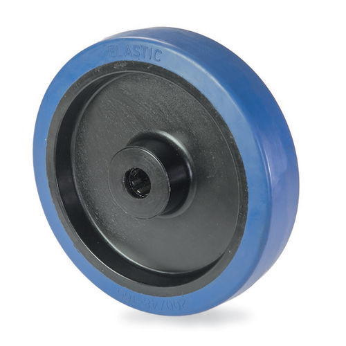 Roue à bandage - U SR SR - Tecno Ruote Group Srl - en caoutchouc / élastique