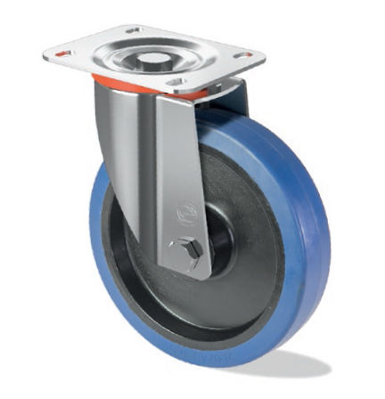 Roulette pivotante - U S10X GP - Tecno Ruote Group Srl - à platine / à roulement à billes / en acier inoxydable