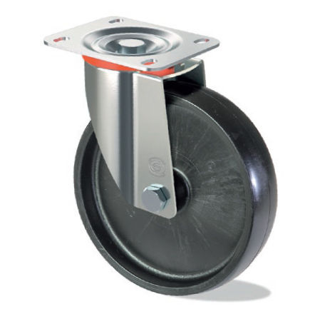 Roulette pivotante - C S10 GP - Tecno Ruote Group Srl - à platine / de manutention / en polypropylène