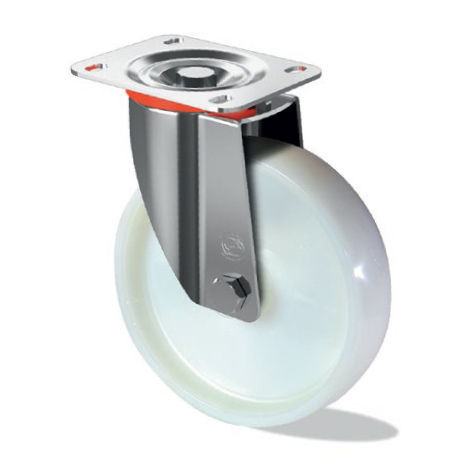 Roulette pivotante - N S10X GP - Tecno Ruote Group Srl - à platine / à roulement à billes / pour charges moyennes