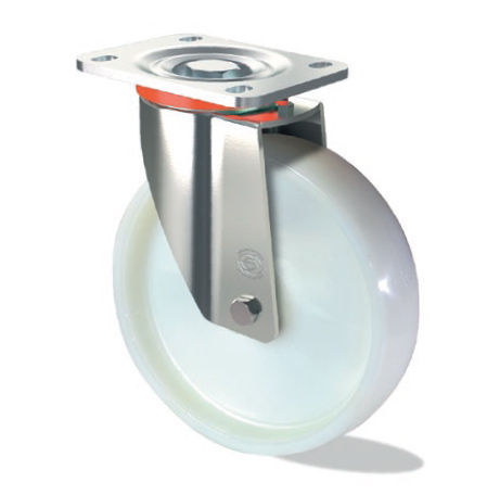 Roulette pivotante - N S15 GP - Tecno Ruote Group Srl - à platine / pour fortes charges / en nylon