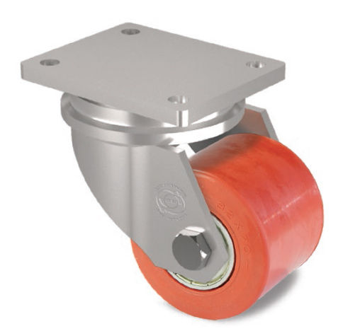 Roulette pivotante - RM S20 GP - Tecno Ruote Group Srl - à platine / en polyuréthane / à roulement à billes
