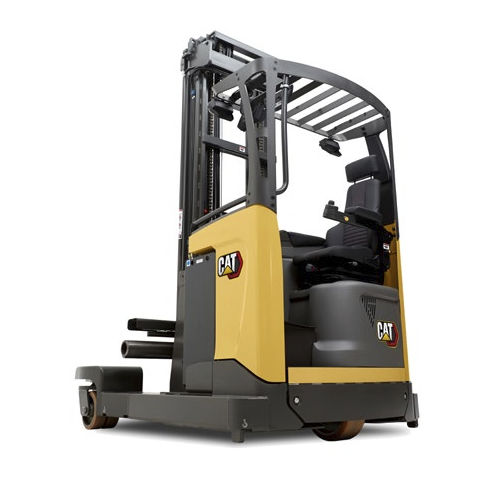 Chariot élévateur à mât rétractable électrique - NRM20-25N3 - Cat Lift Trucks - à position assise de côté / pour allée étroite / pour palette