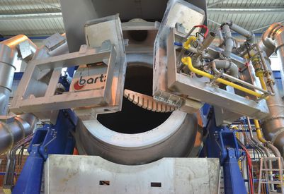 Four tournant - BARTZ MASCHINENBAU GMBH - thermique / automatique / continu
