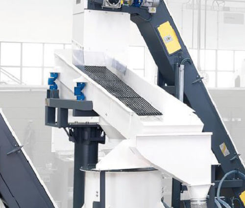 Crible vibrant - COMETEL S.A. - pour déchets / pour granules