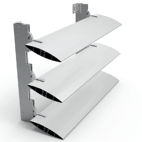 Brise-soleil horizontal - EXTRUGASA INTERNACIONAL S.A. - en aluminium