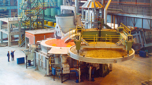 Four à chambre - GHI HORNOS INDUSTRIALES, S.L. - de fusion / à haute productivité / basculant