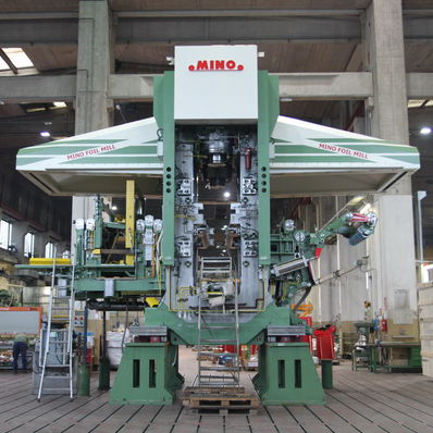 Laminoir à froid - MINO SPA - à chaud / pour aluminium / six cylindres
