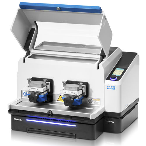 Vibro-broyeur avec régulateur de température - MM 500 control - Retsch GmbH - à billes / horizontal / de laboratoire
