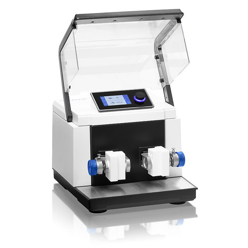 Vibro-broyeur pour céramique - MM 400 - Retsch GmbH - pour le bois / pour pulvérulent / pour verre
