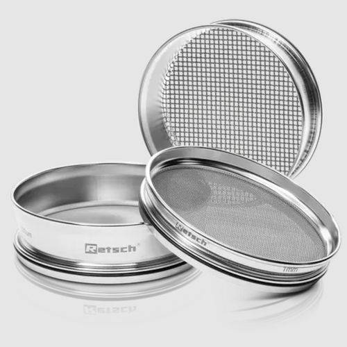 Tamis de test - Retsch GmbH - en maille métallique / en acier inoxydable