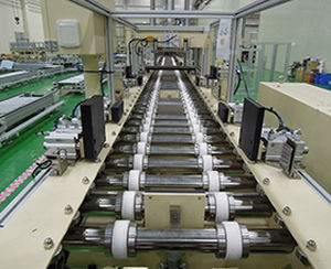 Système de manutention automatique - HANWHA MACHINERY - pour batterie / industriel