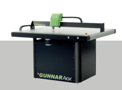 Machine de découpe à lame - AiOX HYBRID - GUNNAR AG - pour tissus / pour plinthe / pour applications industrielles