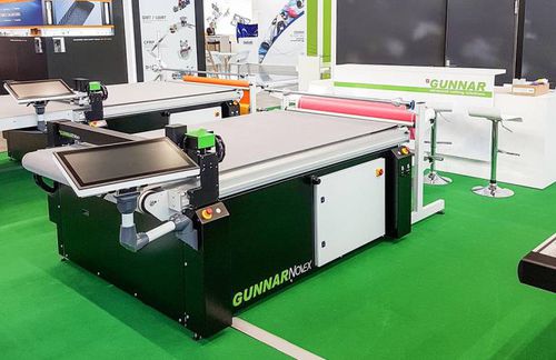 Machine de découpe à lame - NOVEX ADVANTECh - GUNNAR AG - pour matières plastiques / pour tissus / pour matériaux composites