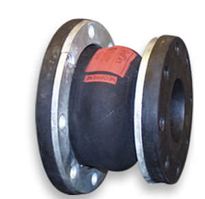 Compensateur de dilatation en caoutchouc - Red Valve - rond / à bride / pour chantier de construction