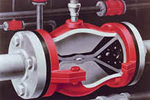 Vanne à manchon - A series  - Red Valve - à commande pneumatique / de contrôle de débit / pour boue