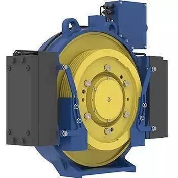 Moteur synchrone - ZAdisc - ZIEHL-ABEGG - 400V / avec frein / de traction