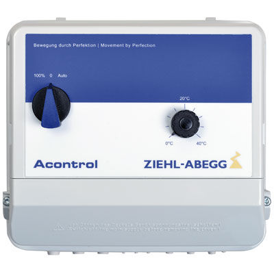 Unité électronique de contrôle de tension - Dcontrol, Ucontrol, Acontrol - ZIEHL-ABEGG