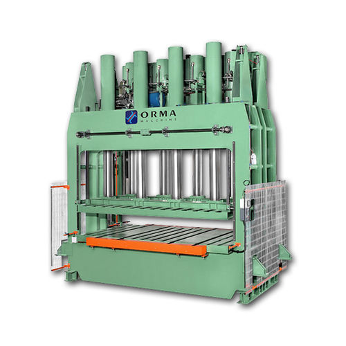 Presse hydraulique - PFL series - ORMAMACCHINE S.p.A. - pour le collage / pour bois / pour panneaux en bois