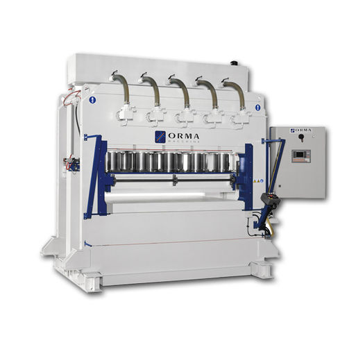Presse hydraulique - PSA S - ORMAMACCHINE S.p.A. - de gaufrage / pour bois