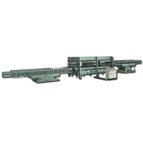 Ligne de presses hydraulique - PXE series - ORMAMACCHINE S.p.A. - pour panneaux en polyurethane