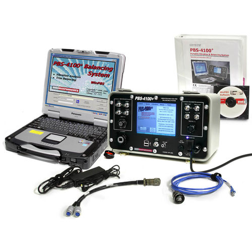 Système d'équilibrage portable - PBS-4100+ - MTI Instruments - pour applications aéronautiques / pour roue de turbine