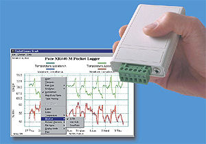 Enregistreur de données de température - XR440 - Pace Scientific - sans écran / miniature / multicanaux