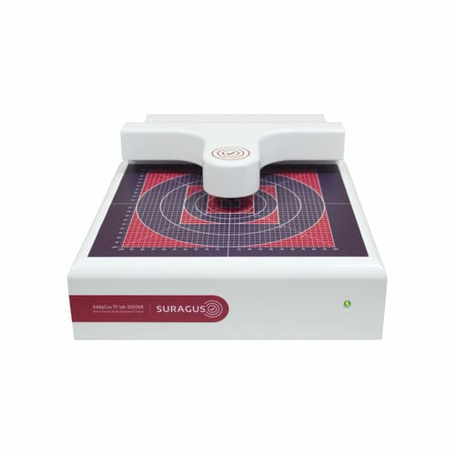 Mesureur d'épaisseur de métal - EddyCus® TF lab 2020MT - SURAGUS GmbH - de verre / de matériaux / ruban