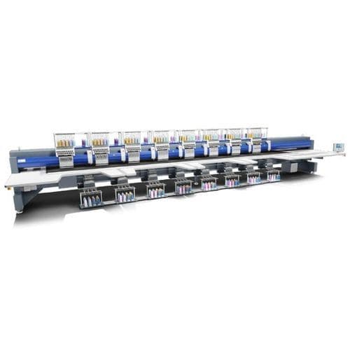Machine à broder 8 têtes - CYHH 0818-840 (1200) - ZSK Technical Embroidery Systems - assistée par ordinateur