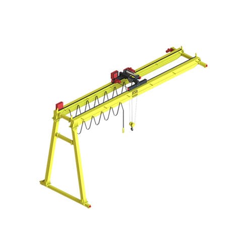 Semi-portique mobile - KM KUMSAN CRANE SYSTEMS - bipoutre