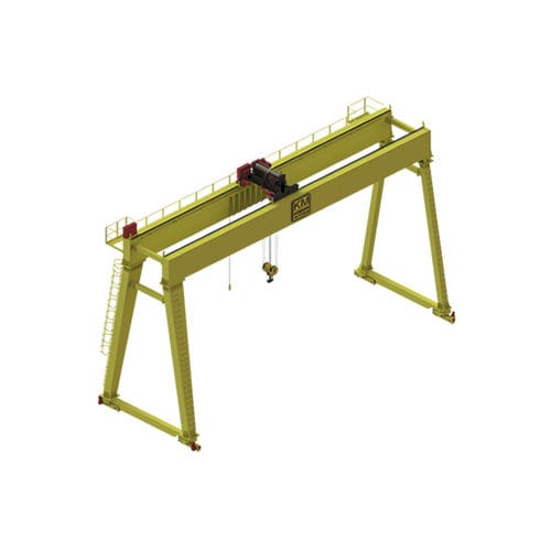 Portique mobile - KM KUMSAN CRANE SYSTEMS - bipoutre