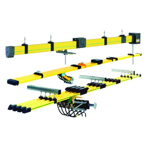 Rail conducteur en plastique - KM KUMSAN CRANE SYSTEMS - multipolaire / à circuit fermé / compact