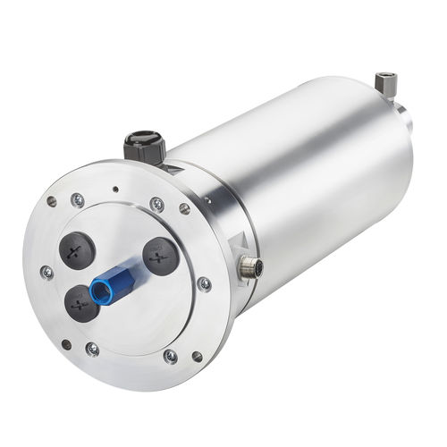 Collecteur tournant hydraulique - SR120 - KÜBLER GmbH - industriel / en aluminium / en acier