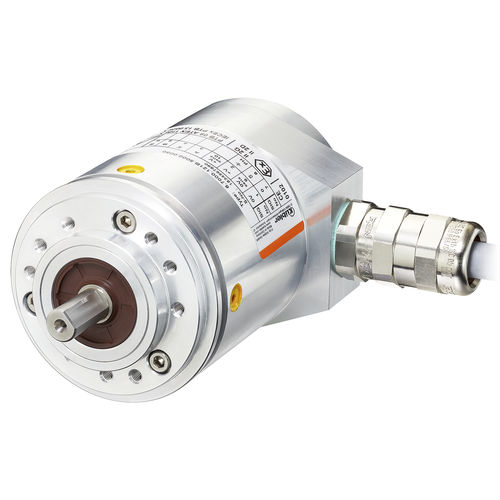 Codeur rotatif absolu - Sendix 7063 - KÜBLER GmbH - optique / 12 bits / à arbre plein