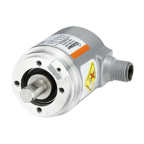 Codeur rotatif absolu - Sendix M3663 - KÜBLER GmbH - magnétique / 24 bits / à arbre plein