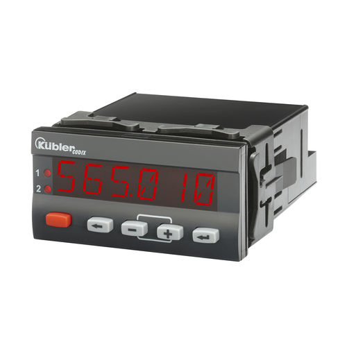 Indicateur de process - Codix 565 - KÜBLER GmbH - de courant / de puissance / de cadence
