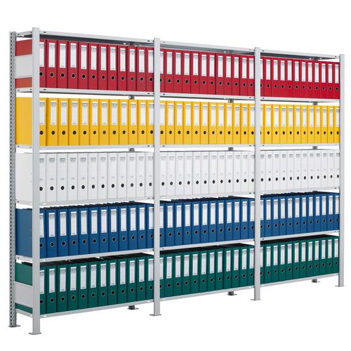 Rayonnage de bureau - SCHULTE Lagertechnik - Gebr. Schulte GmbH & Co. KG - mono-face / double-face / modulaire
