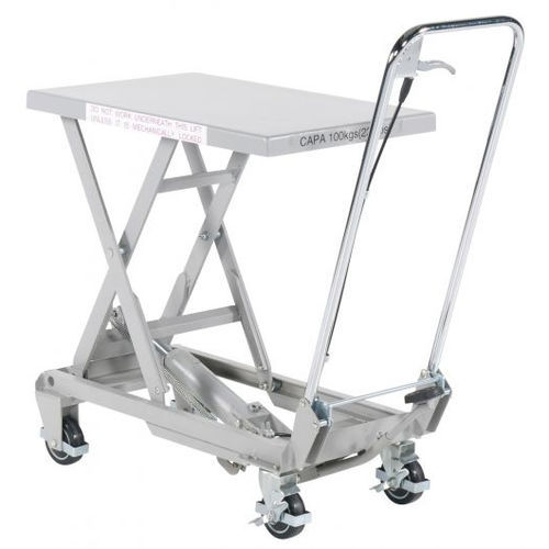 Table élévatrice à simple ciseaux - 516303900 - WHIPTRUCK - hydraulique / à pédale / mobile
