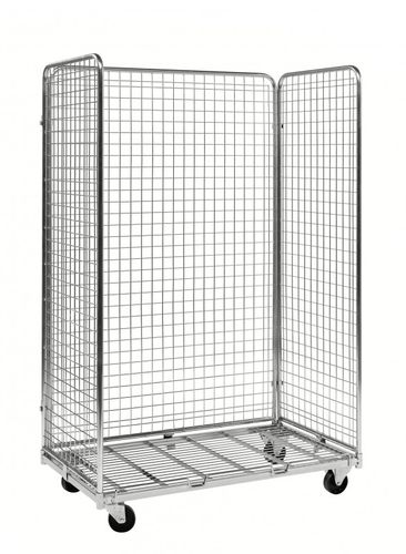 Roll-conteneur en maille métallique - 885006625  - FIMM - 3 panneaux