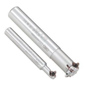 Fraise deux tailles - R-Cutter - BIG KAISER Precision Tooling Inc. - à plaquettes / d'ébauche / pour acier