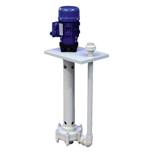 Pompe à rotor - EVV12 - La Fonte - à eau / avec moteur électrique / semi-immergée