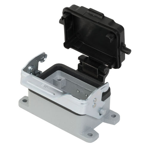 Enceinte pour montage sur panneau - 29400S - Mete Enerji - rectangulaire / aluminium / pour connecteur