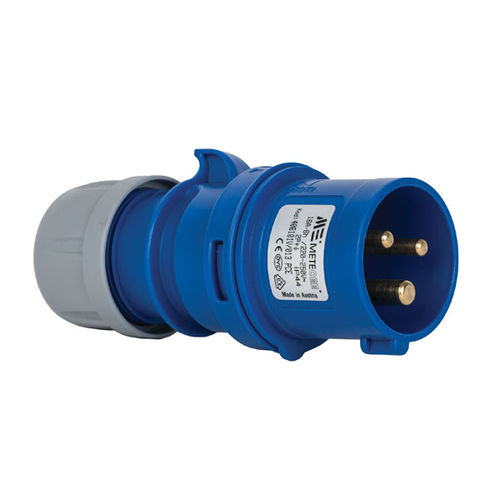 Fiche électrique IP44 - 406101V - Mete Enerji - 3 pôles / IEC / CEE