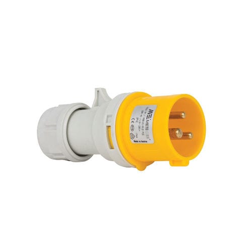 Fiche électrique IP44 - 406125V - Mete Enerji - 3 pôles / industrielle / avec mise à la terre
