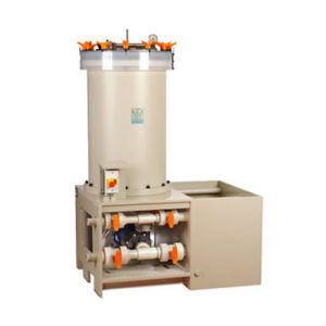 Pompe avec filtre - CAODURO impianti S.r.l. - pour produits chimiques / industrielle / en PVDF
