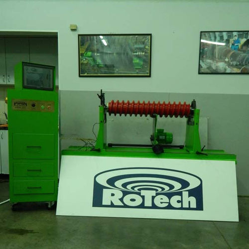 Machine à équilibrer horizontale - HBM 200 - RoTech - pour rotor / universelle / à entraînement par courroie